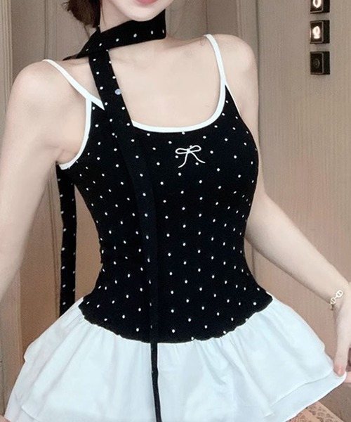 ⭐️美品⭐️【costume national】キャミソール　ワイヤー付き ギャザーコルセット カットソー ビスチェキャミ chw23a026
