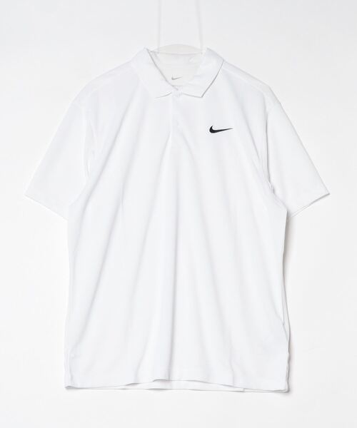 NIKE RF グラデーション ポロシャツ 国内Mサイズ USED品 白系 セール】ナイキ NIKE ナイキコート DF ソリッド S/S ポロ