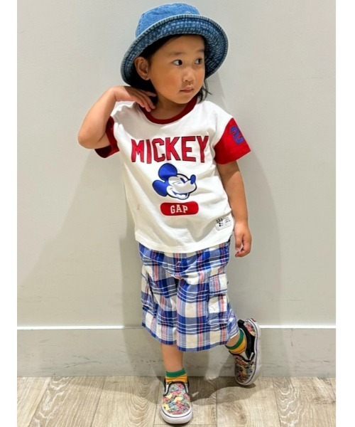 GAP ディズニーコラボＴシャツ GAP tシャツ Gap × ディズニー オーバーサイズTシャツ (幼児