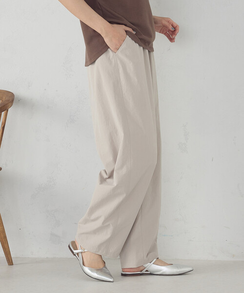 COMME CA ISM(コムサイズム)の「ワッシャータイプライター バレルパンツ(その他パンツ・レディース・ベージュ/ブルー/ブラック・MEDIUM/LARGE)」の20枚目の写真