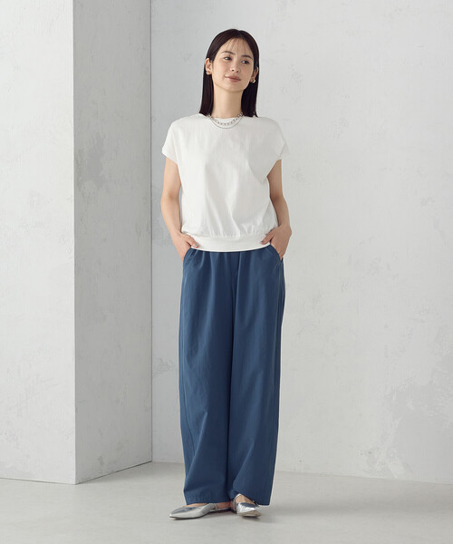 COMME CA ISM(コムサイズム)の「ワッシャータイプライター バレルパンツ(その他パンツ・レディース・ベージュ/ブルー/ブラック・MEDIUM/LARGE)」の19枚目の写真