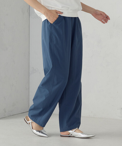 COMME CA ISM(コムサイズム)の「ワッシャータイプライター バレルパンツ(その他パンツ・レディース・ベージュ/ブルー/ブラック・MEDIUM/LARGE)」の14枚目の写真