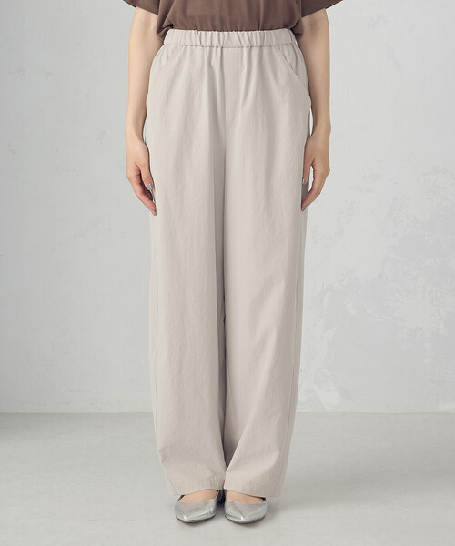 COMME CA ISM(コムサイズム)の「ワッシャータイプライター バレルパンツ(その他パンツ・レディース・ベージュ/ブルー/ブラック・MEDIUM/LARGE)」の13枚目の写真