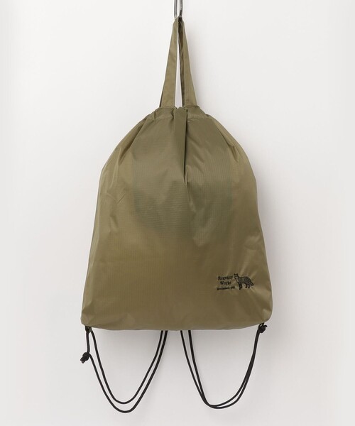 fredy emue（フレディエミュ）の「【Regency works/リージェンシー ワークス】ナイロンジムサック（バックパック/リュック・レディース・ネイビー/ブラック/オリーブ・FREE）」の16枚目の写真