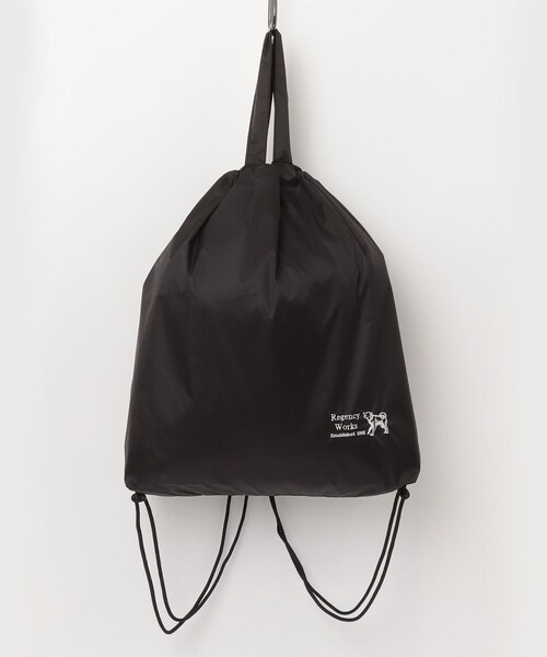 fredy emue（フレディエミュ）の「【Regency works/リージェンシー ワークス】ナイロンジムサック（バックパック/リュック・レディース・ネイビー/ブラック/オリーブ・FREE）」の17枚目の写真