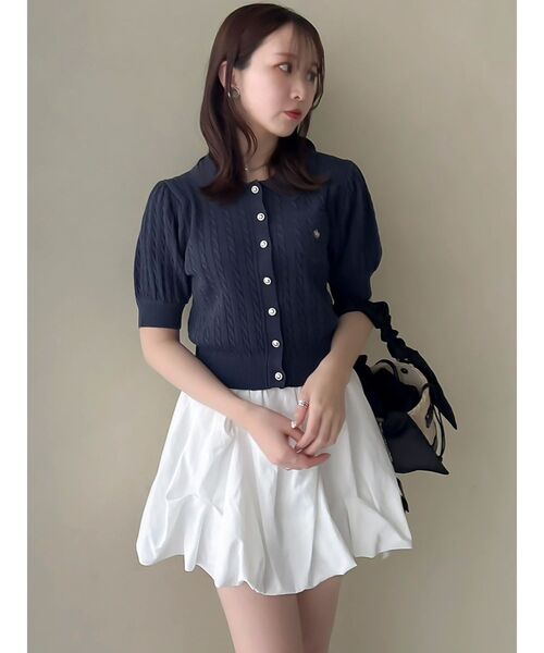 【完売品】ポロカーデニットトップスPOLOBCSコラボ POLOBCSコラボ】ポロカーデニットトップス（ニット/セーター