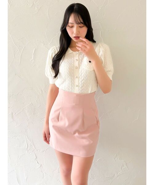 【完売品】ポロカーデニットトップスPOLOBCSコラボ POLOBCSコラボ】ポロカーデニットトップス（ニット/セーター