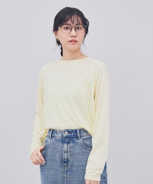 Zoff（ゾフ）の「ウェリントン型 メガネ｜クリアカラー｜伊達メガネ 度付きメガネ｜ユニセックス｜読書 ビジネス｜Zoff｜CLASSIC（メガネ・メンズ・グリーン/クリア/グレー/ライトピンク・FREE）」の2枚目の写真