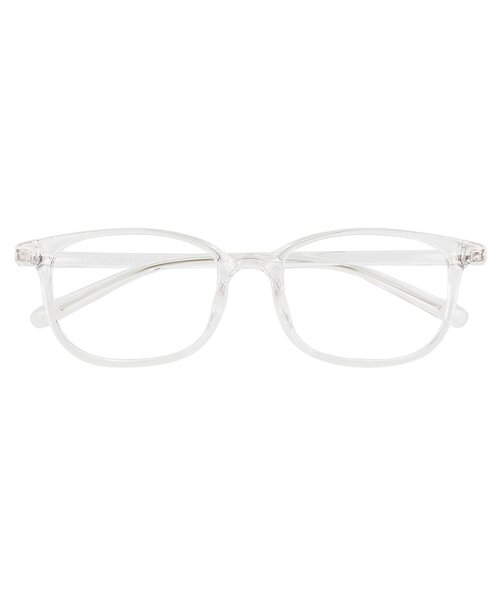 Zoff（ゾフ）の「ウェリントン型 メガネ｜クリアカラー｜伊達メガネ 度付きメガネ｜ユニセックス｜読書 ビジネス｜Zoff｜CLASSIC（メガネ・メンズ・グリーン/クリア/グレー/ライトピンク・FREE）」の5枚目の写真