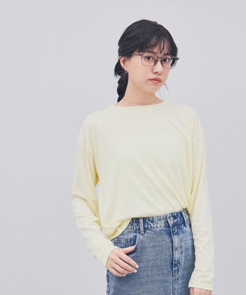 Zoff（ゾフ）の「ウェリントン型 メガネ｜クリアカラー｜伊達メガネ 度付きメガネ｜ユニセックス｜読書 ビジネス｜Zoff｜CLASSIC（メガネ・メンズ・グリーン/クリア/グレー/ライトピンク・FREE）」の11枚目の写真