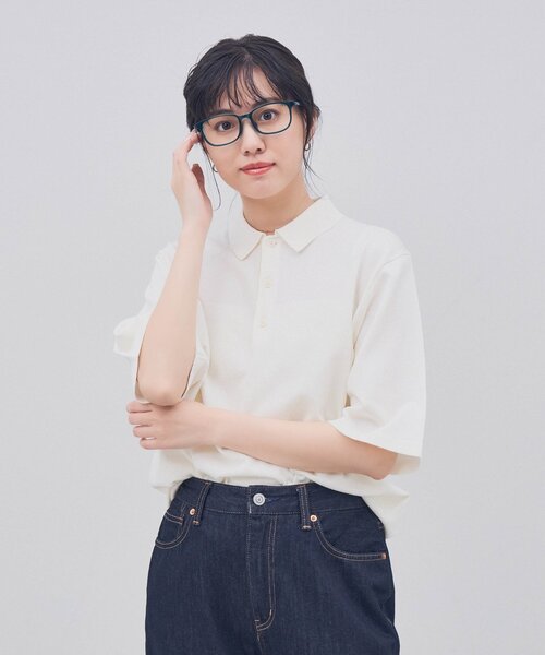 Zoff（ゾフ）の「ウェリントン型 メガネ｜クリアカラー｜伊達メガネ 度付きメガネ｜ユニセックス｜読書 ビジネス｜Zoff｜CLASSIC（メガネ・メンズ・グリーン/クリア/グレー/ライトピンク・FREE）」の22枚目の写真