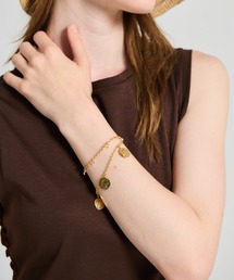 GIGI（ジジ）の「GIGI / ダブルチェーン ブレスレット《ESTNATION EXCLUSIVE》（ブレスレット）」