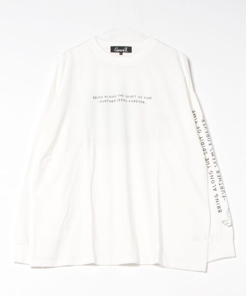 B.I.D.（ビーアイディー）の「《天竺　プリントロンT（Tシャツ/カットソー・メンズ・ブルー/カーキ/ホワイト/ピンク/ベージュ・LARGE/MEDIUM）」の2枚目の写真