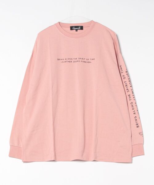 B.I.D.（ビーアイディー）の「《天竺　プリントロンT（Tシャツ/カットソー・メンズ・ブルー/カーキ/ホワイト/ピンク/ベージュ・LARGE/MEDIUM）」の5枚目の写真