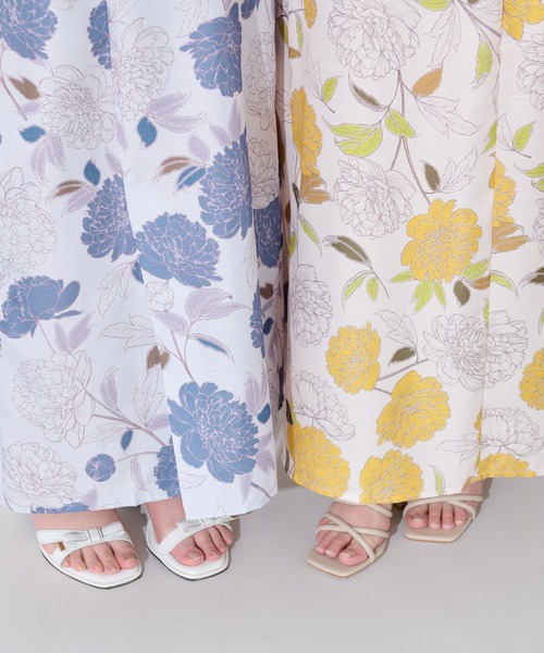 Louiosy（ルオシー）の「【大きいサイズ】アソート花柄セパレート浴衣