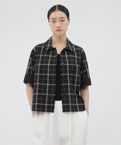 マーガレット・ハウエル MARGARET HOWELL COTTON SILK STRIPE