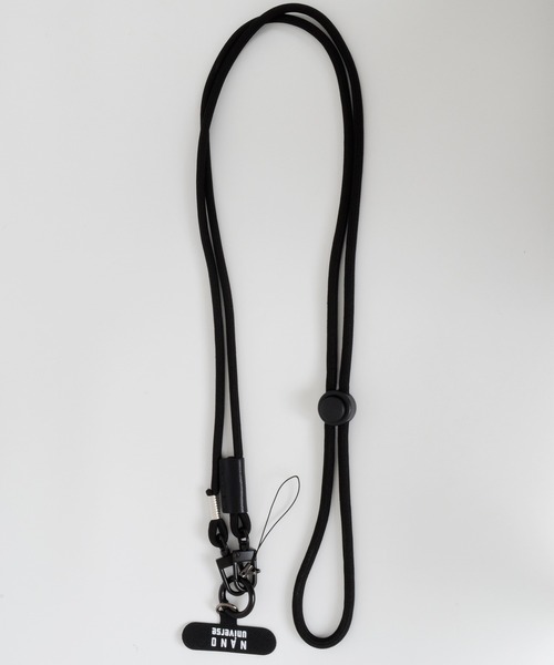 NANO universe（ナノユニバース）の「ナノユニバース [ショルダーストラップ] スマホストラップ 肩掛け 首かけ ロングストラップ（スマホグッズ・レディース・グレー/ブラック/ブラウン/ベージュ・ONE SIZE）」の13枚目の写真