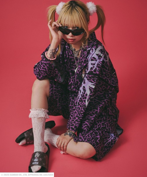 セール】GALFY（ガルフィー）クロミコラボ キャラクター レオパード柄