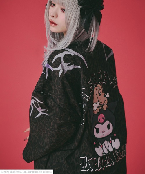GALFY(ガルフィー)のGALFY(ガルフィー)クロミコラボ キャラクター レオパード柄甚平 メンズ レディース ユニセックス(浴衣)