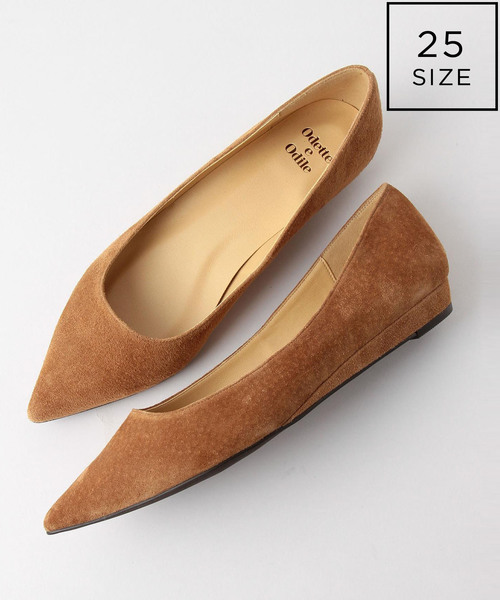 ODETTE E ODILE（オデットエオディール）の「【WEB限定】O ポインテッドウェッジ パンプス20○↑（パンプス・レディース・ワイン/ダークグレー/オリーブ/ライトピンク/レッド/シルバー/ロイヤルブルー/ブラウン/ブラック・24cm/22.5cm/23cm/25cm/22cm/24.5cm/23.5cm）」の4枚目の写真