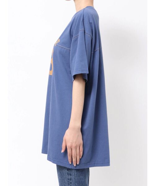 Ungrid（アングリッド）の「ナンバリングルーズTee（Tシャツ/カットソー・レディース・レッド/オフホワイト/ブルー・FREE）」の13枚目の写真