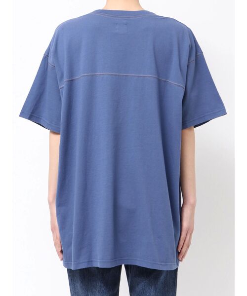 Ungrid（アングリッド）の「ナンバリングルーズTee（Tシャツ/カットソー・レディース・レッド/オフホワイト/ブルー・FREE）」の12枚目の写真