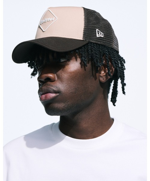 F.C.Real Bristol(エフシーレアルブリストル)の「NEW ERA 9FORTY A-FRAME MESH CAP(キャップ・メンズ・ブラック/ブラウン・FREE)」の3枚目の写真