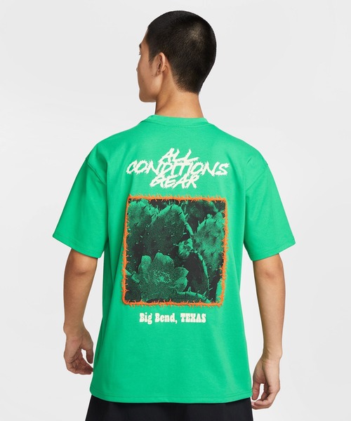NIKE ACG（ナイキエィシージー）の「NIKE AS M ACG TEE OC CACTUS / ナイキ ACG OC カクタス S/S Tシャツ 【SP】（Tシャツ/カットソー・メンズ・カーキ/グリーン・M/S/XXL/XL/L）」の2枚目の写真