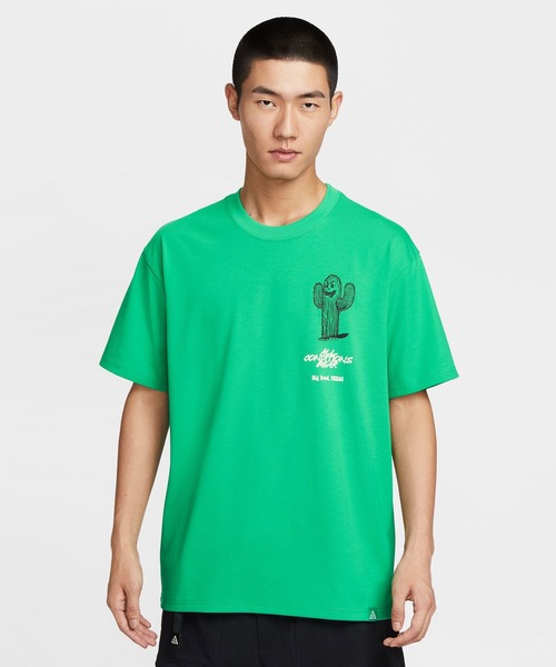 NIKE ACG（ナイキエィシージー）の「NIKE AS M ACG TEE OC CACTUS / ナイキ ACG OC カクタス S/S Tシャツ 【SP】（Tシャツ/カットソー・メンズ・カーキ/グリーン・M/S/XXL/XL/L）」の10枚目の写真