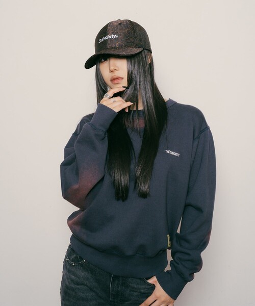 Subciety(サブサエティ)の「Super faded sweatshirt【WOMEN】(スウェット・レディース・レッド/ネイビー/オリーブ/ブラック・FREE)」の17枚目の写真
