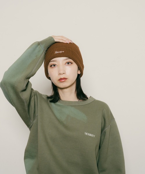 Subciety（サブサエティ）の「Super faded sweatshirt【WOMEN】（スウェット・レディース・レッド/ネイビー/オリーブ/ブラック・FREE）」の3枚目の写真