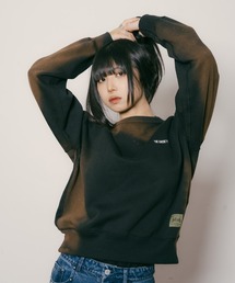 Super faded sweatshirt【WOMEN】