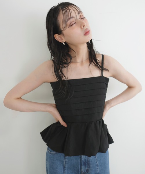 タックデザインバルーンキャミ（キャミソール）｜LIAN（リアン