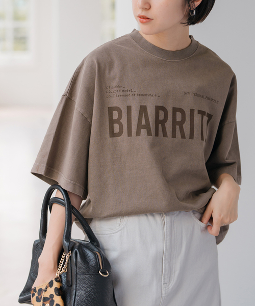 トップス Spick and Span /upper hightsBIG WIDE TEE Spick and Span /upper hightsBIG WIDE TEE