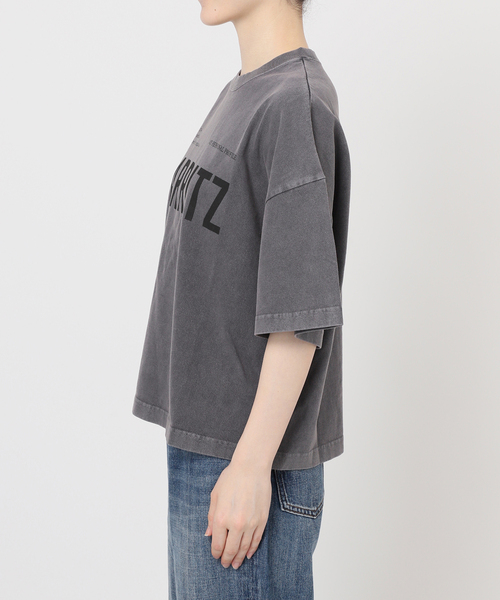 Spick & Span（スピックアンドスパン）の「upper hights/アッパーハイツ BIG WIDE TEE（Tシャツ/カットソー・レディース・グレー/ブラウン/ホワイト・MEDIUM）」の22枚目の写真