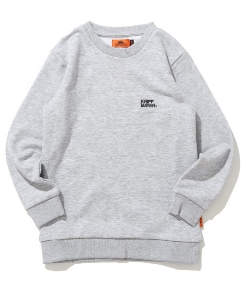 KRIFF MAYER Kid's Collection（クリフメイヤーキッズコレクション）の「【裏毛】裏毛プリントクルー（DOG）（スウェット・キッズ・ブラック/グレー/ブルー/レンガ・120/130/140/150/160/170）」の12枚目の写真