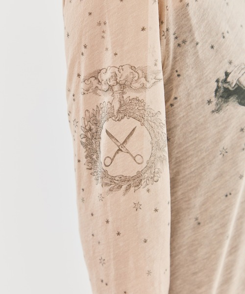 beautiful people - 値下げ▶︎beautiful people トップス beautiful people/ビューティフルピープル】sheer R.P.S print