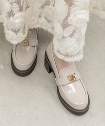 RANDA | モノグラムベルトボリュームローファー(ローファー)