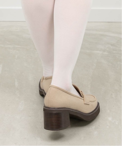 RANDA（ランダ）の「モノグラムベルトボリュームローファー（ローファー・レディース・ブラック系その他/ブラック/ダークブラウン/アイボリー/ベージュ・22.5/24/23/23.5/25/24.5）」の10枚目の写真