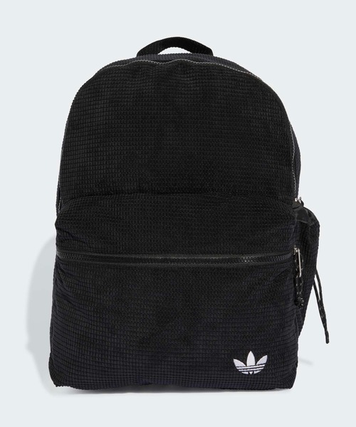 adidas(アディダス)の「クラシック バックパック CL BACKPACK / アディダスオリジナルス adidas Originals(バックパック/リュック・メンズ・ベージュ/ブラック・FREE)」の2枚目の写真
