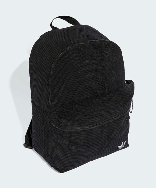 adidas(アディダス)の「クラシック バックパック CL BACKPACK / アディダスオリジナルス adidas Originals(バックパック/リュック・メンズ・ベージュ/ブラック・FREE)」の4枚目の写真