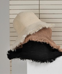 lawgy | straw like fringe hat / ストローライクフリンジハット(ハット)