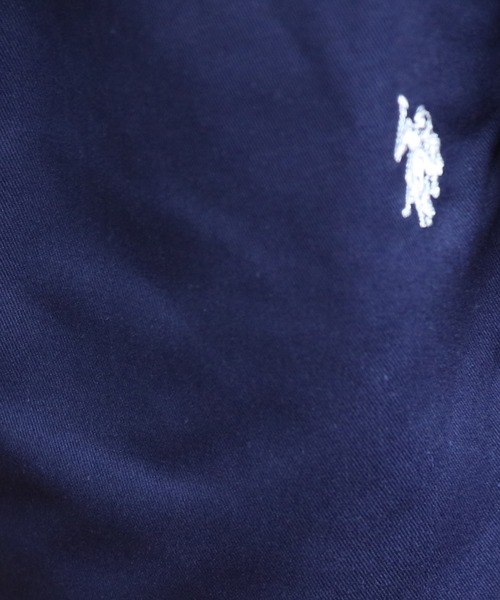 U.S. POLO ASSN.（ユーエスポロアッスン）の「U.S. POLO ASSN.ロゴ刺繍ツイルショートパンツ（チノパンツ・メンズ・チャコール/ネイビー/ホワイト/ブラック/ベージュ・SMALL/MEDIUM/X-LARGE/LARGE）」の21枚目の写真
