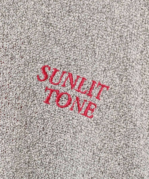 LEPSIM（レプシィム）の「7ゲージジャガードロゴ6分袖プルオーバー　578489（ニット/セーター・レディース・ブラウン/ネイビー/グレー・FREE）」の10枚目の写真