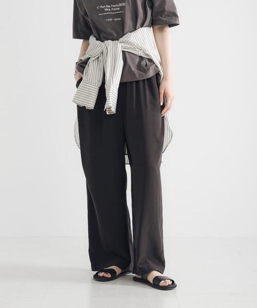 URBAN RESEARCH（アーバンリサーチ）の「キュプラレーヨンイージーパンツ（その他パンツ・レディース・ベージュ/ブラウン・36/38/40）」の7枚目の写真