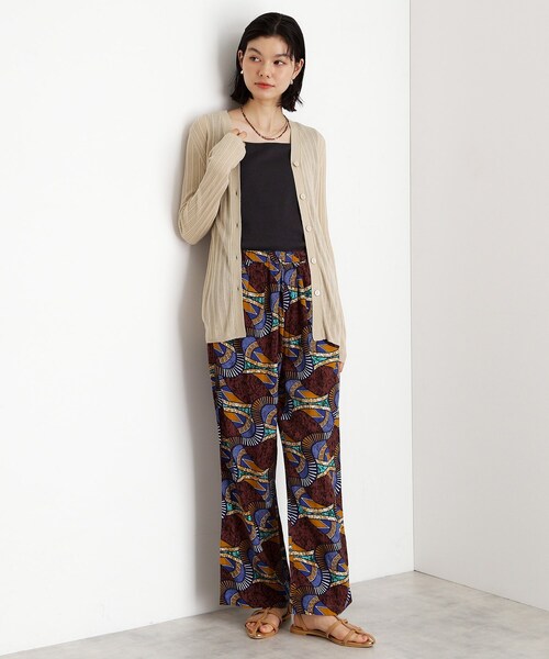 THE SHOP TK （ザ ショップ ティーケー ）の「ランダムリブカーディガン【洗濯機OK】（カーディガン/ボレロ・レディース・ナチュラル/キャメル/ブラウン系その他・12/13）」の14枚目の写真