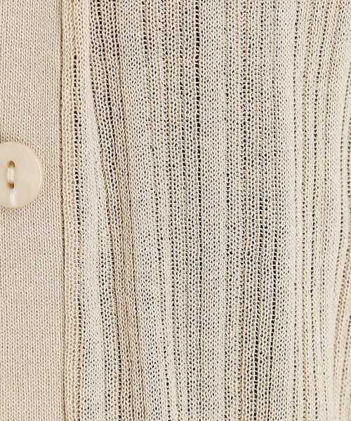 THE SHOP TK （ザ ショップ ティーケー ）の「ランダムリブカーディガン【洗濯機OK】（カーディガン/ボレロ・レディース・ナチュラル/キャメル/ブラウン系その他・12/13）」の15枚目の写真