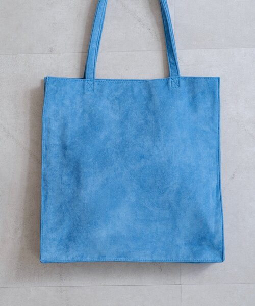 Kastane(カスタネ)の「【7色展開/A4サイズ】スエードトートバッグ(トートバッグ・レディース・カーキ/ライトベージュ/キャメル/オレンジ系その他/ブルー/バーガンディー/グレー・FREE)」の12枚目の写真