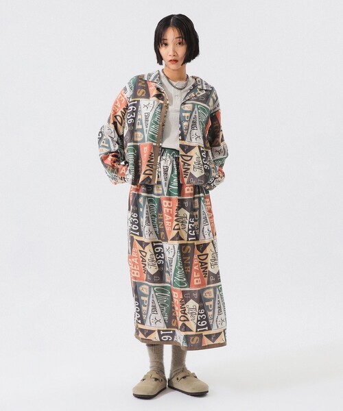 BEAMS BOY（ビームスボーイ）の「【1/15再値下げ】ペナント プリント シャツ（シャツ/ブラウス・レディース・ブルー/その他1・ONE SIZE）」の12枚目の写真