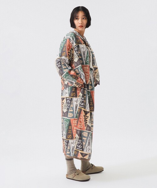 BEAMS BOY（ビームスボーイ）の「【1/15再値下げ】ペナント プリント シャツ（シャツ/ブラウス・レディース・ブルー/その他1・ONE SIZE）」の13枚目の写真